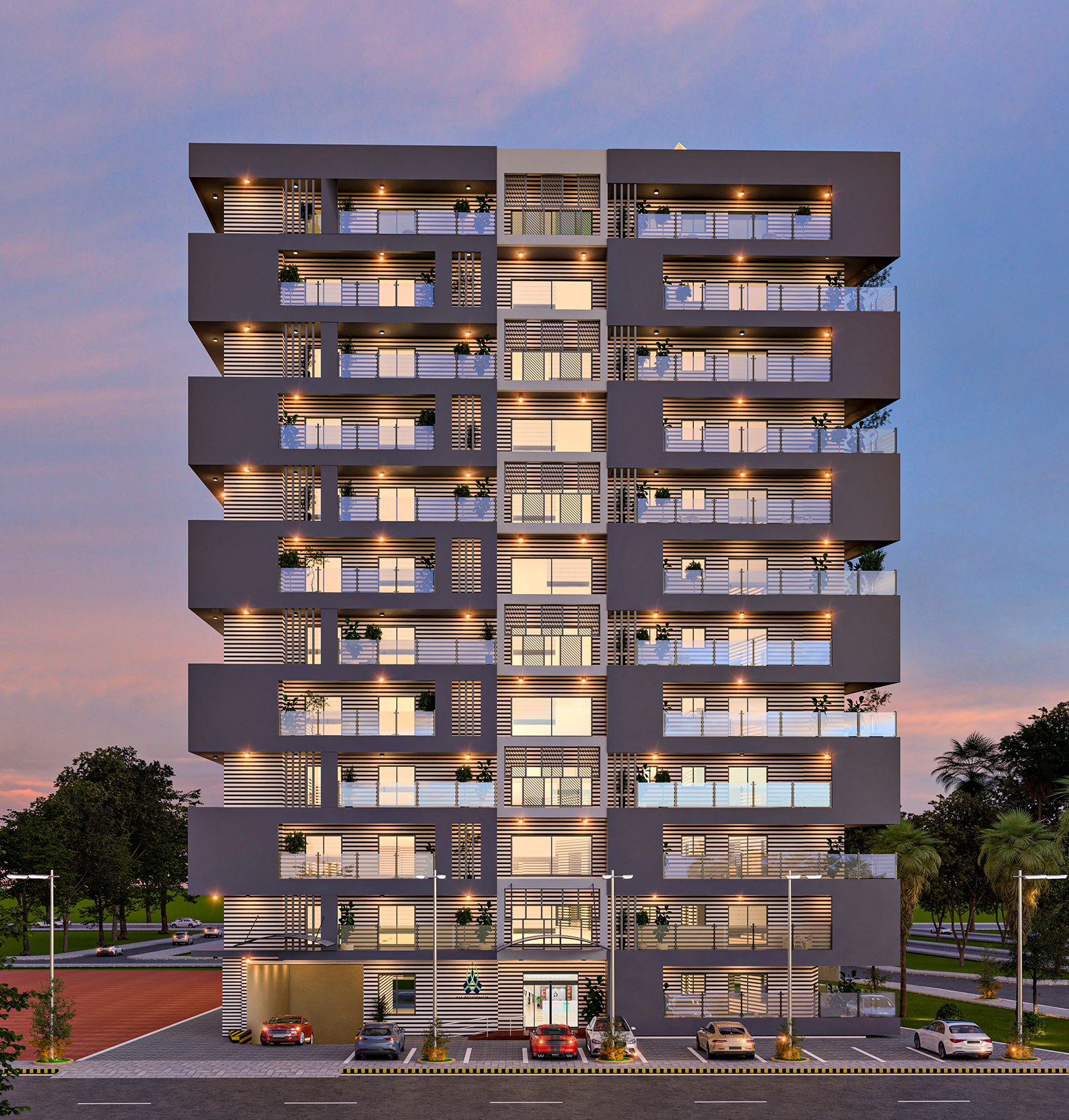 Ali Residencia Apartments 74 L, Gulberg